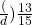 \frac(d) \frac{13}{15}