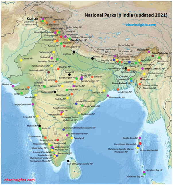 Total National Parks In India 2022