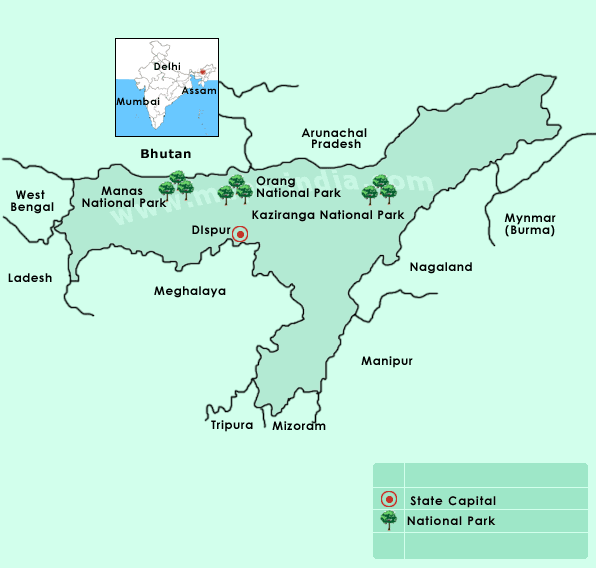 Rajiv Gandhi Orang national Park -cbseinsights.com