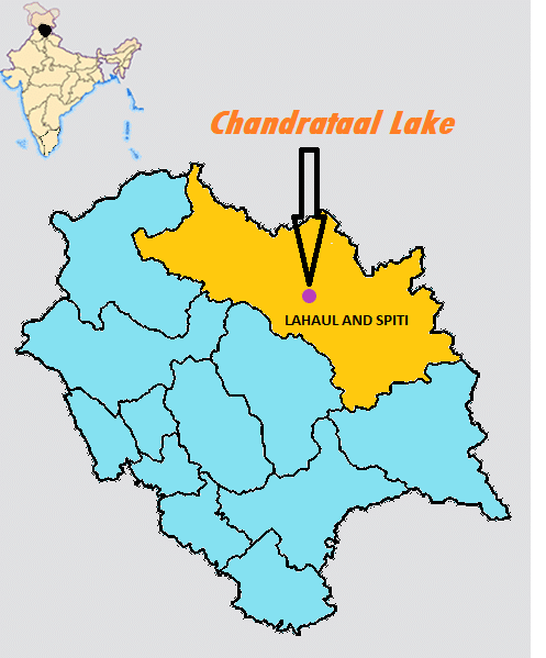 Chandra Taal Lake in Himachal-Pradesh by cbseinsights.com