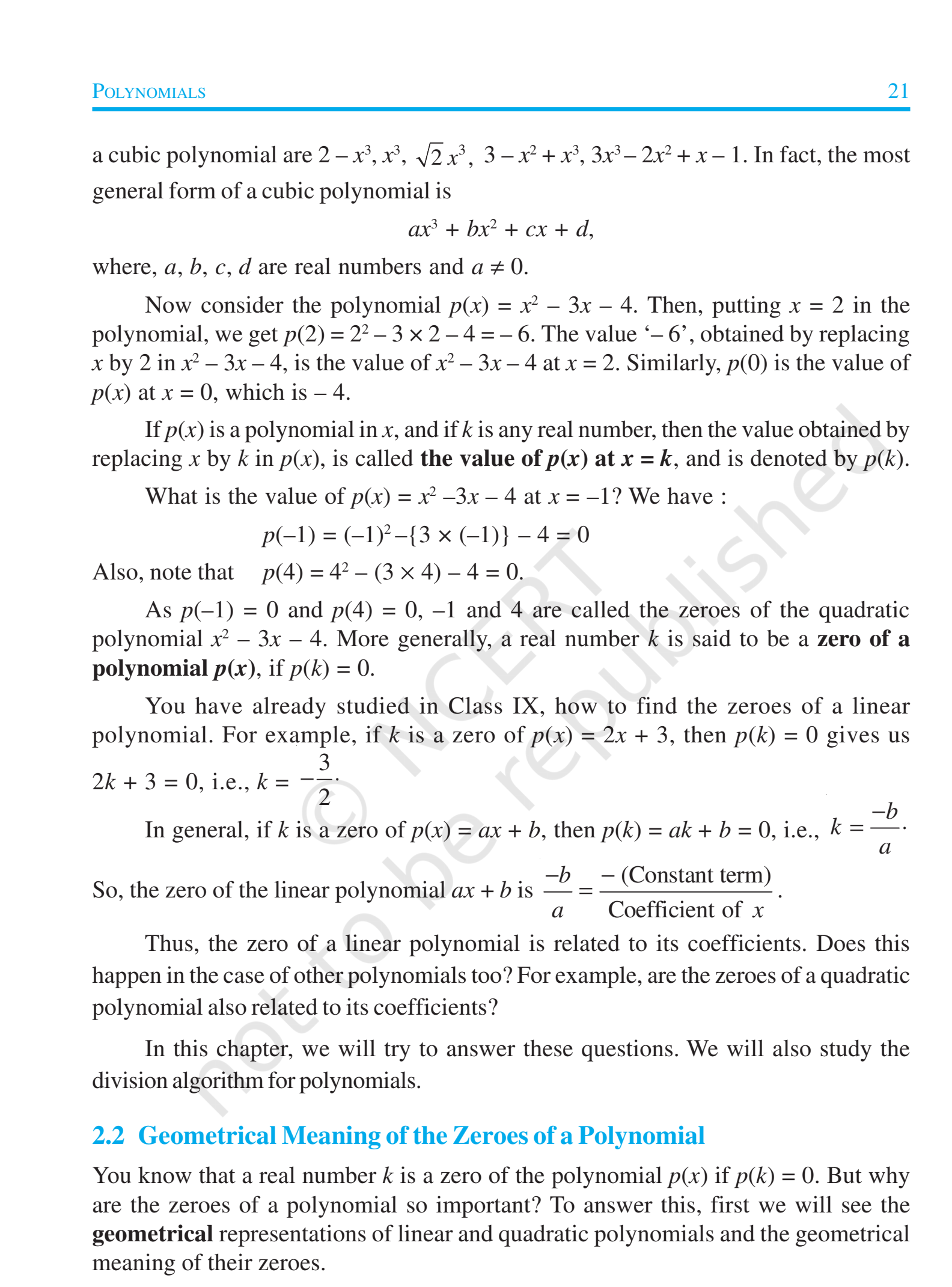 cbse class 10 maths chapter 2 textbook pdf