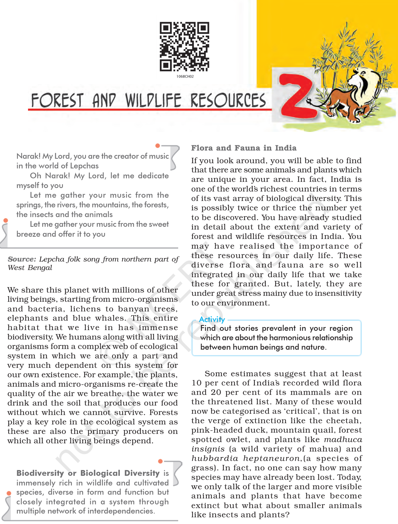 NCERT Book Class 10 Social Science (Geography) Chapter 2 Forest And ...