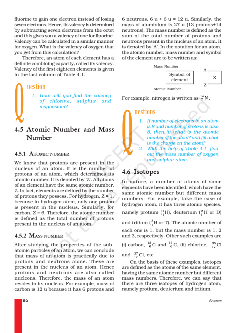 NCERT Book Class 9 (Science) Chapter 4 Structure of the Atom