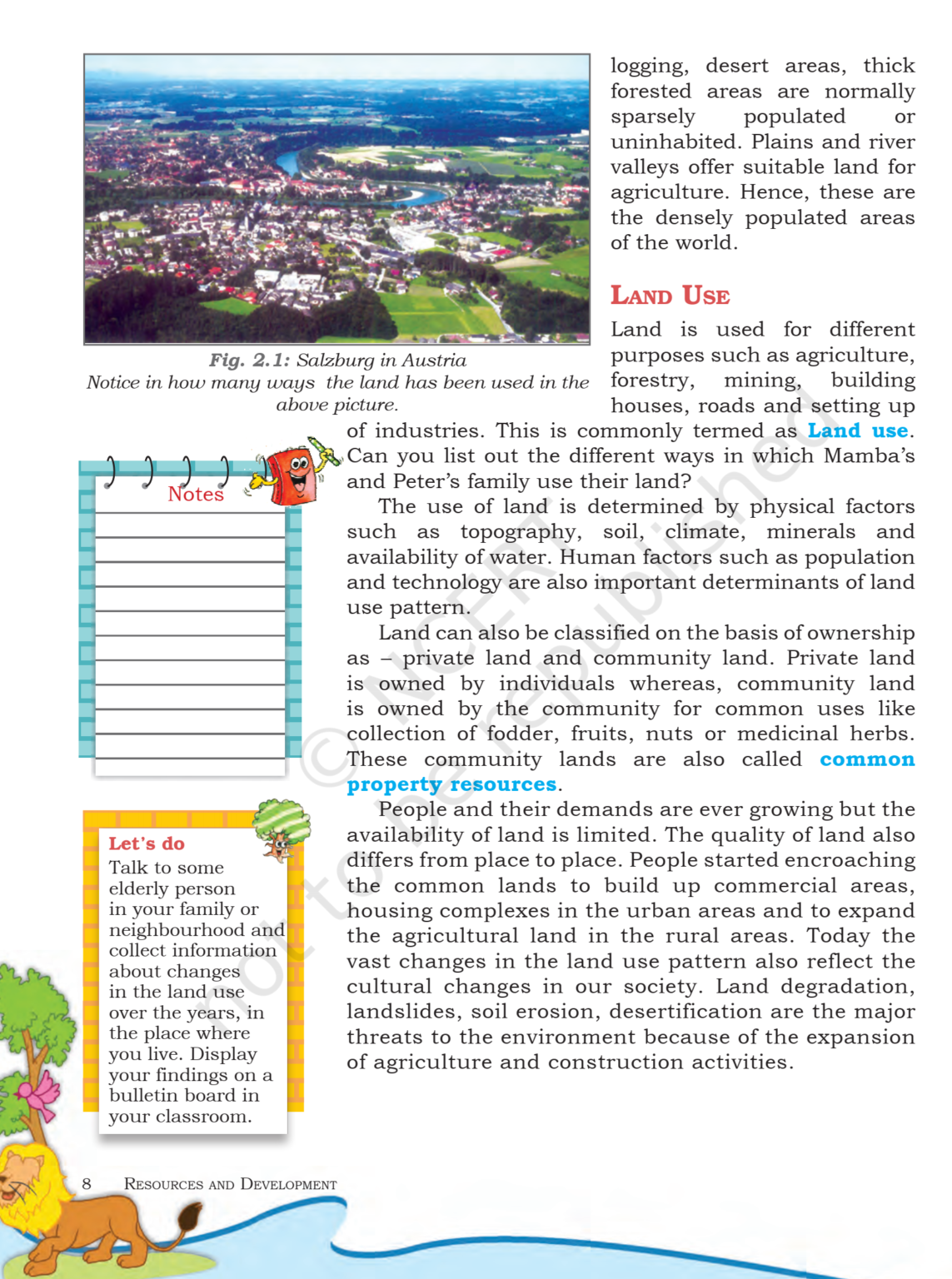 NCERT Book Class 8 (Geography) Chapter 2 Land, Soil, Water, Natural ...