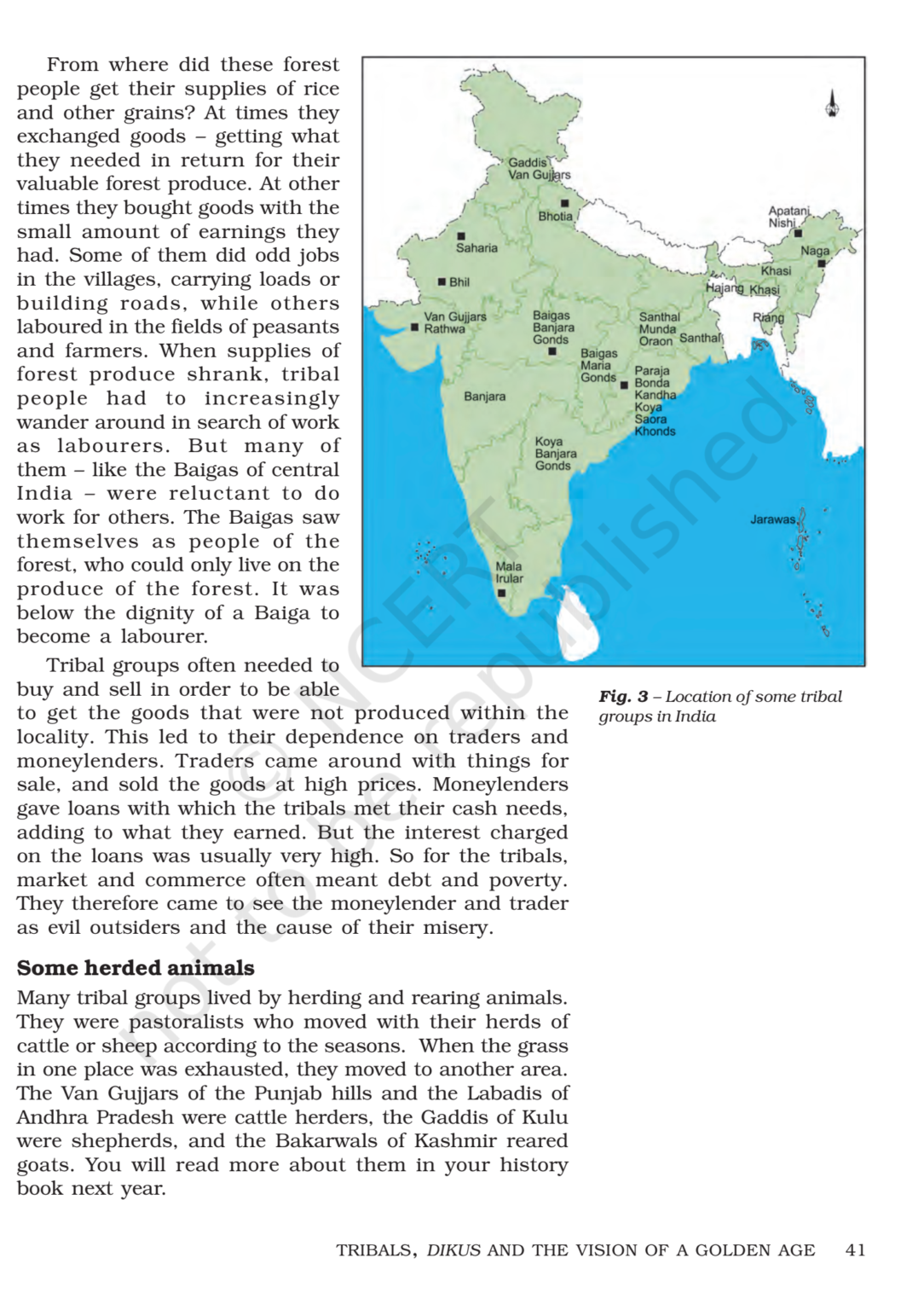 Ncert Book Class 8 History Chapter 4 Tribals Dikus And The Vision Of The Golden Age 0179