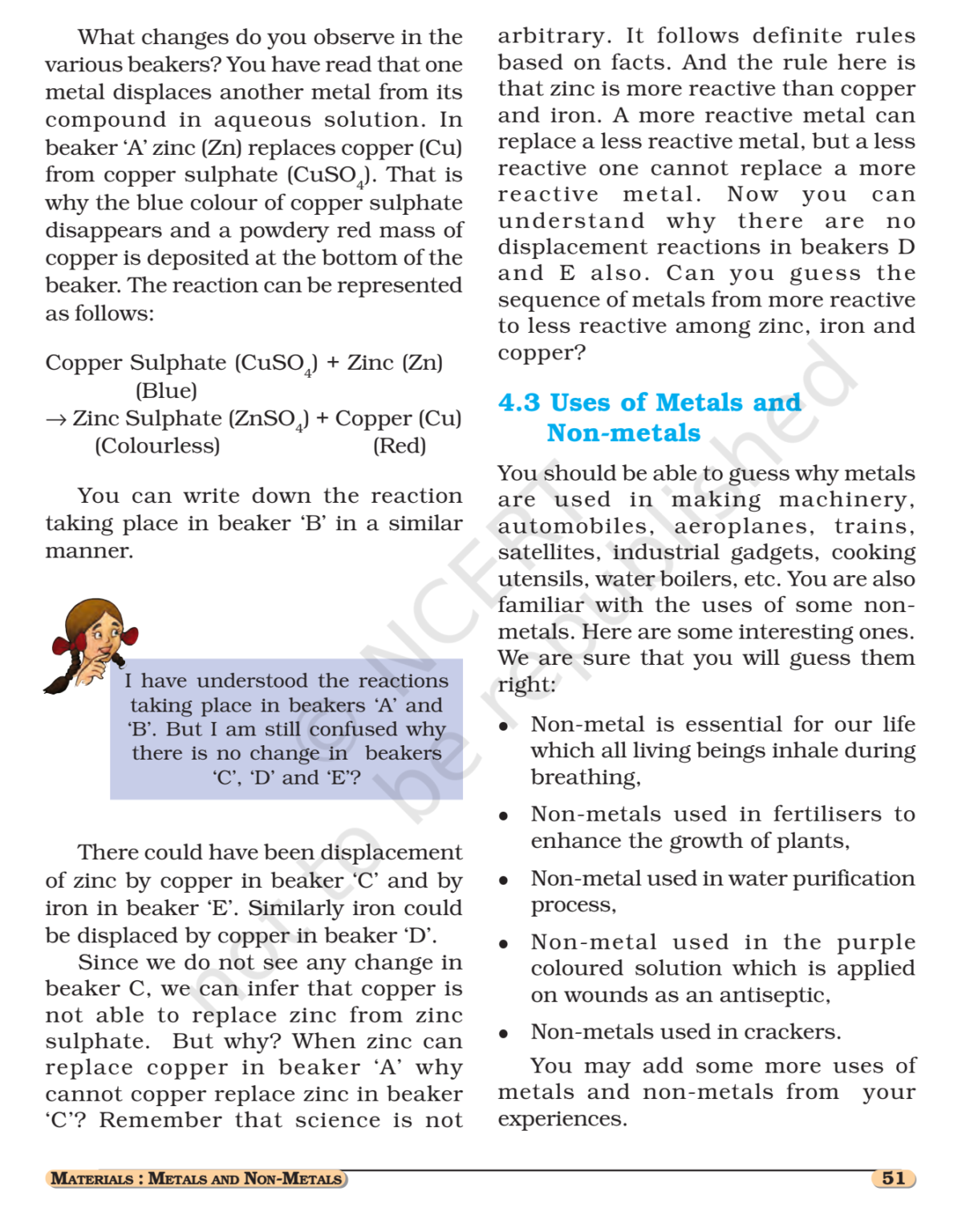 NCERT Book Class 8 (Science) Chapter 4 Materials: Metals and Non-Metals
