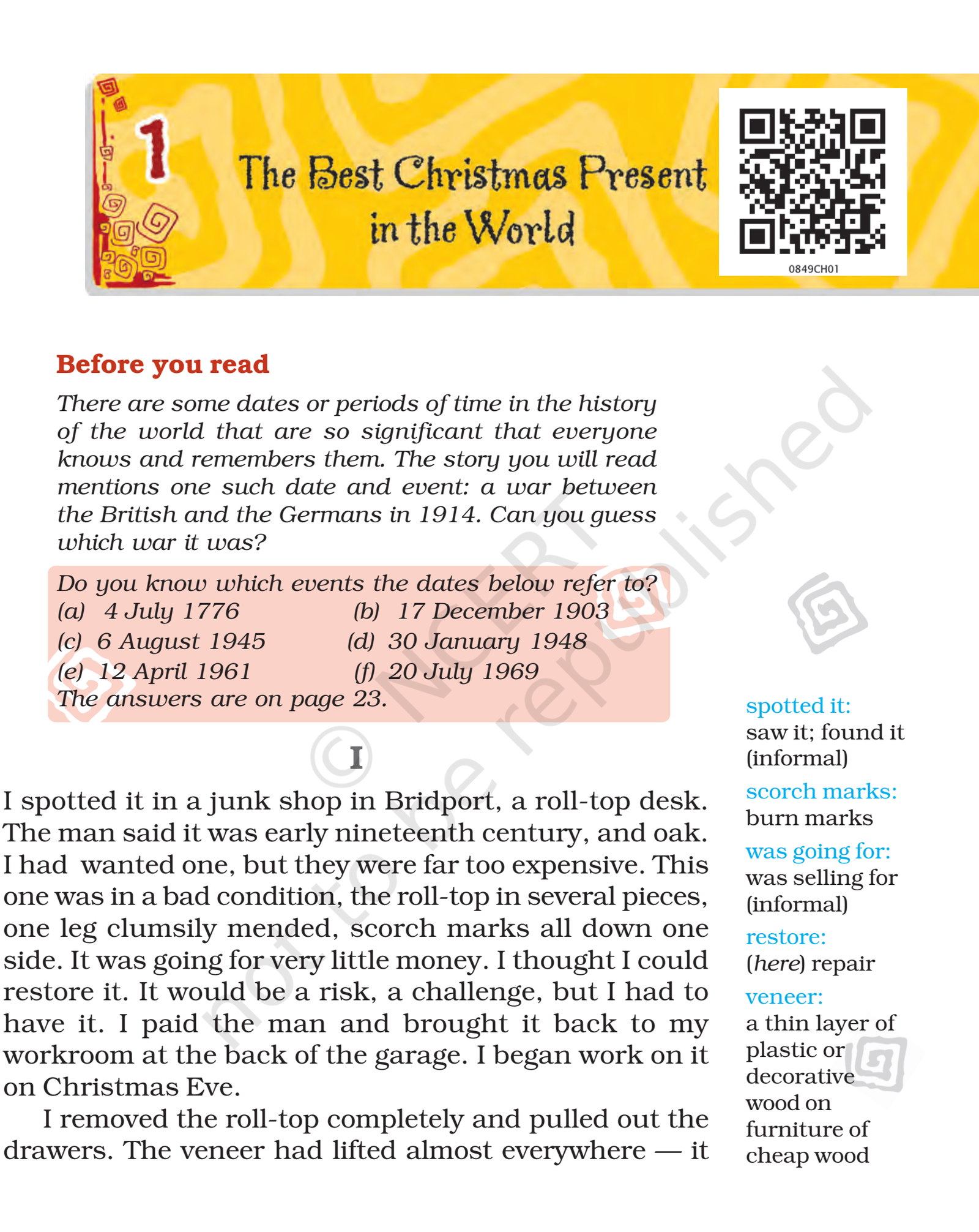 the best christmas present essay