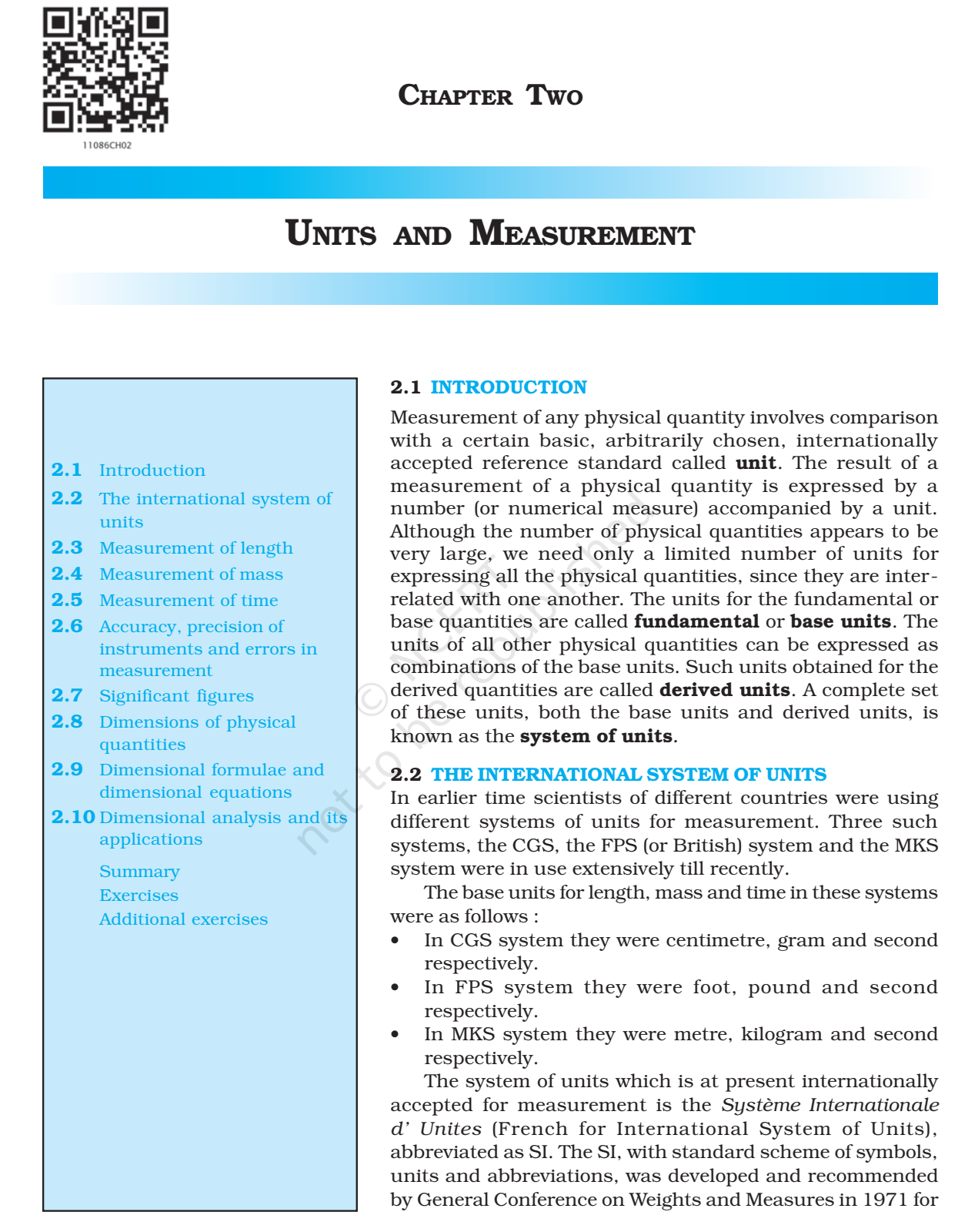physics 2 book class 11