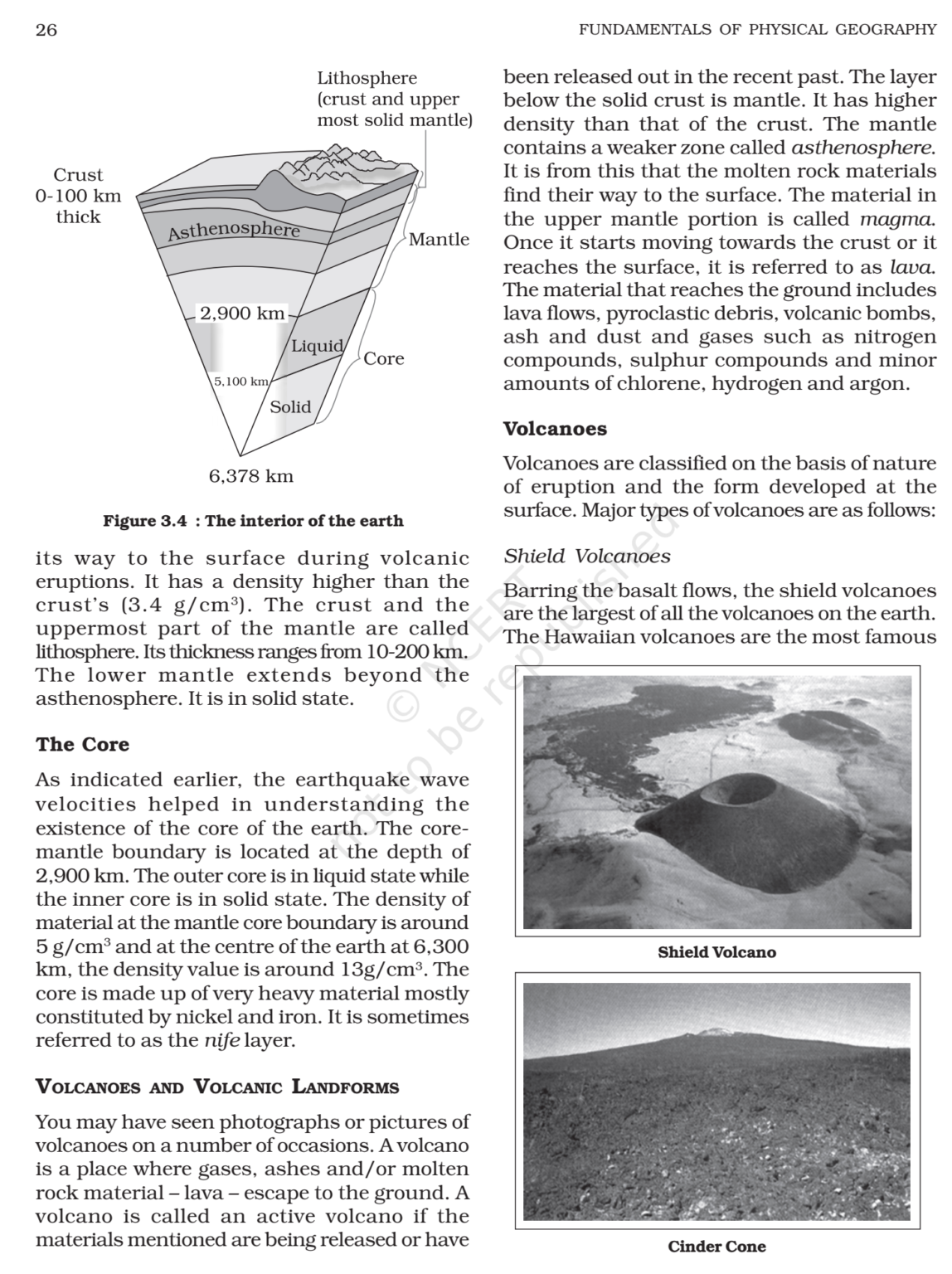 NCERT Book Class 11 (Geography) Chapter 3 Interior of the Earth