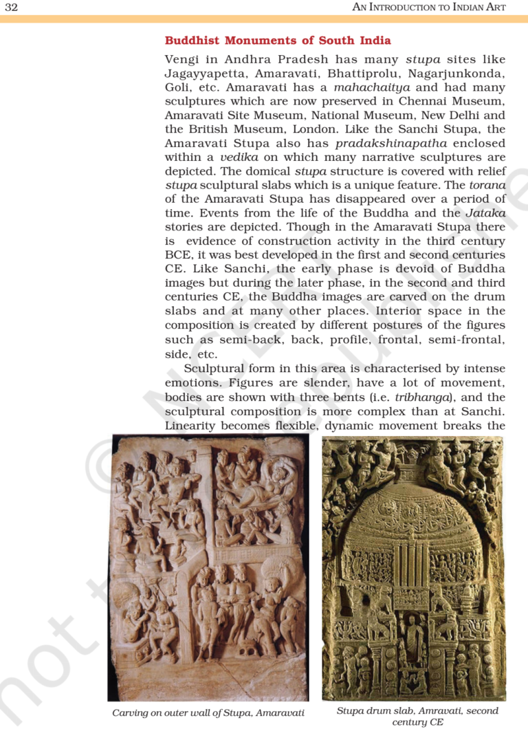 Ncert Book Class 11 (fine Art) Chapter 4 Post-mauryan Trends In Indian 