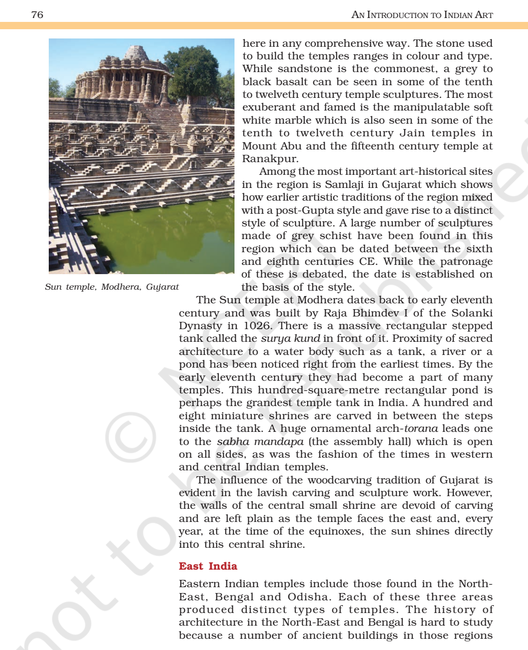 NCERT Book Class 11 (Fine Art) Chapter 6 Temple Architecture And ...