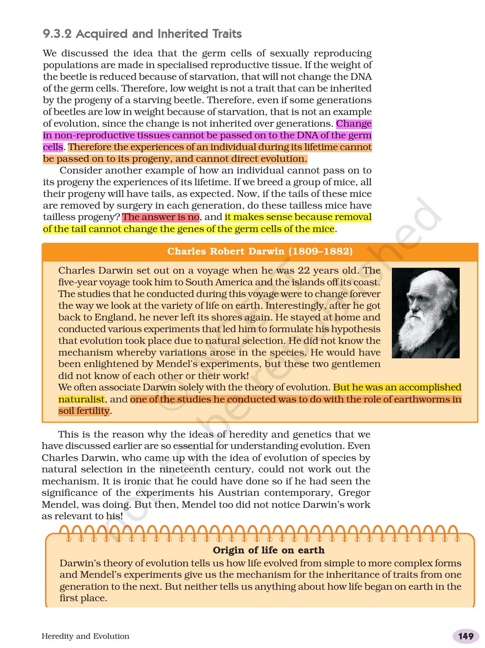 Ncert Book Class 10 Science Chapter 8 Heredity And Evolution