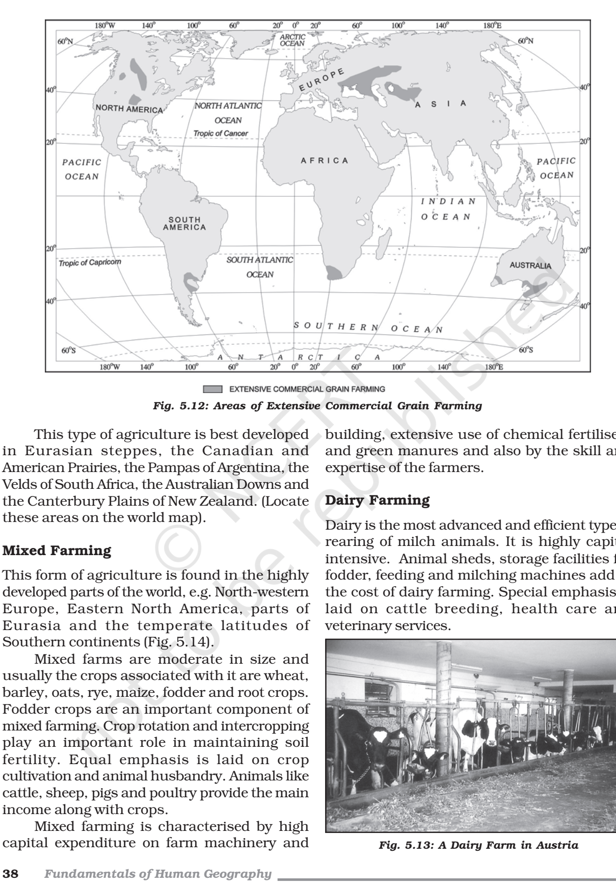 NCERT Book Class 11 (Geography) Chapter 5 Primary Activities