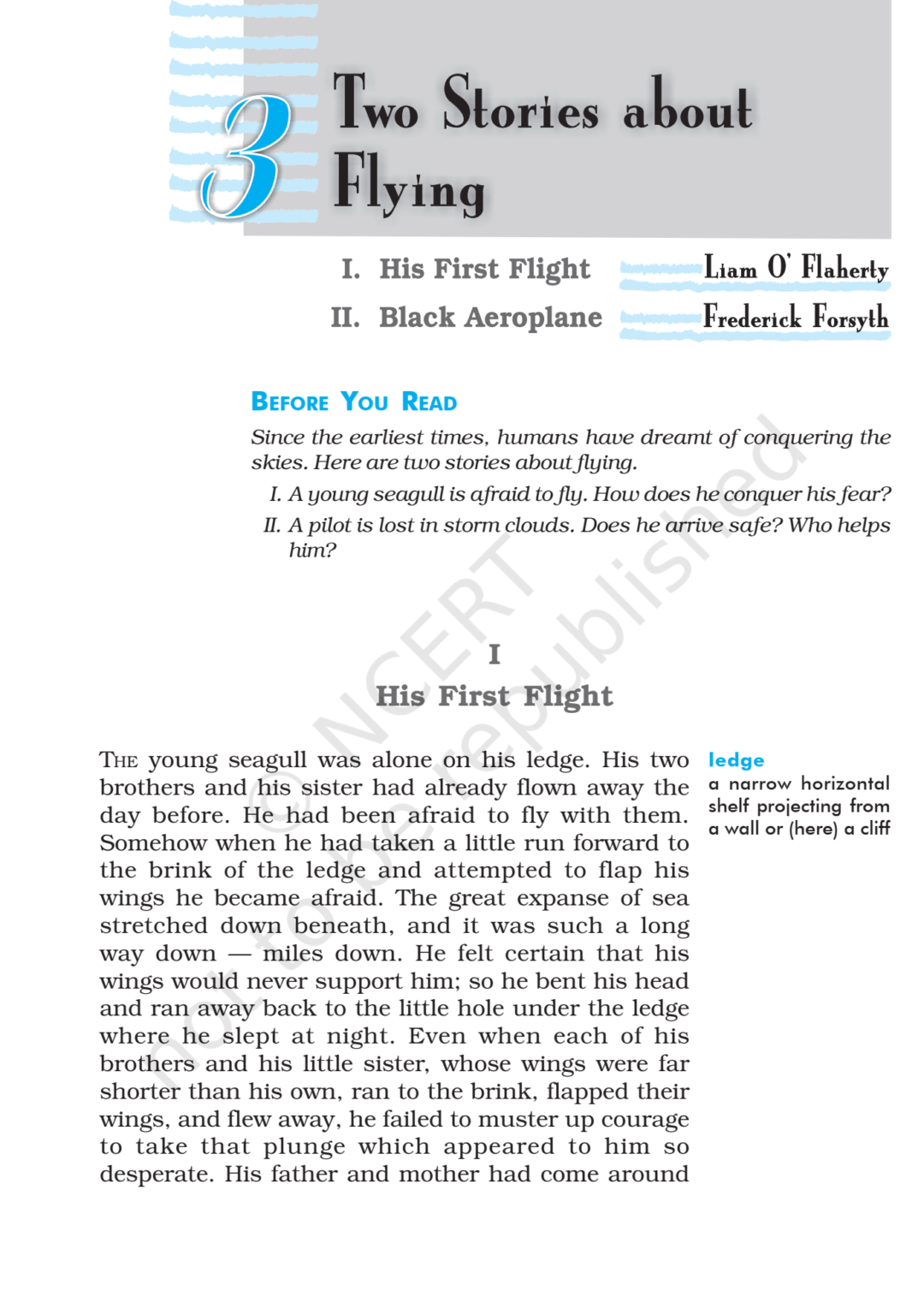 ncert-book-class-10-english-chapter-3-two-stories-about-flying