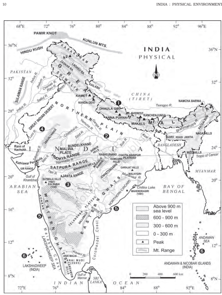 NCERT Book Class 11 (India Physical Environment) Chapter 2 Structure ...