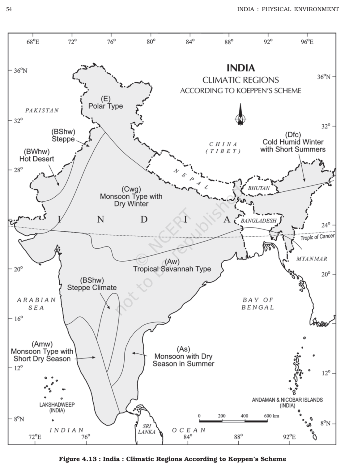 NCERT Book Class 11 (India Physical Environment) Chapter 4 Climate