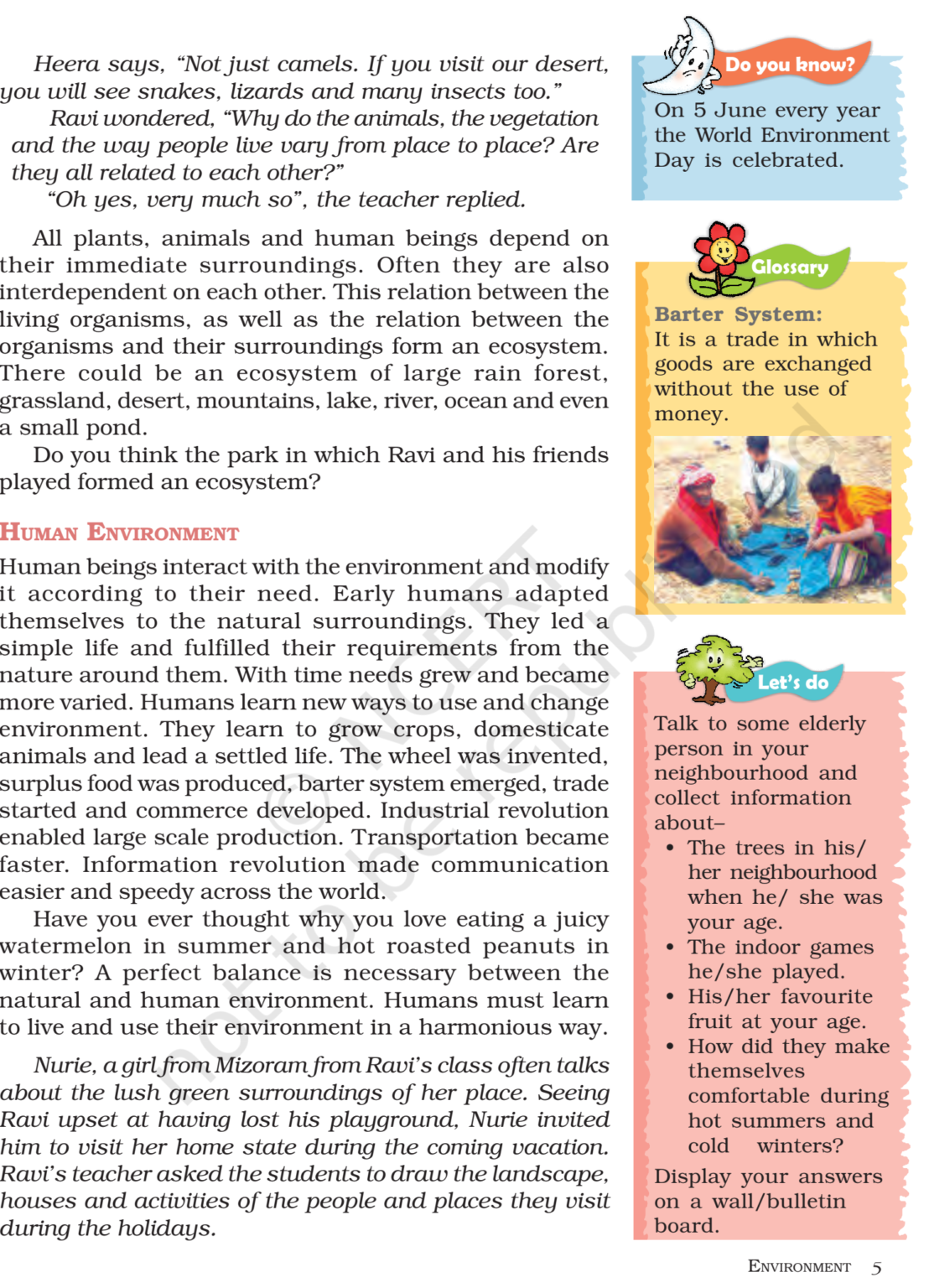 NCERT Books For Class 7 Social Science (Geography) Environment