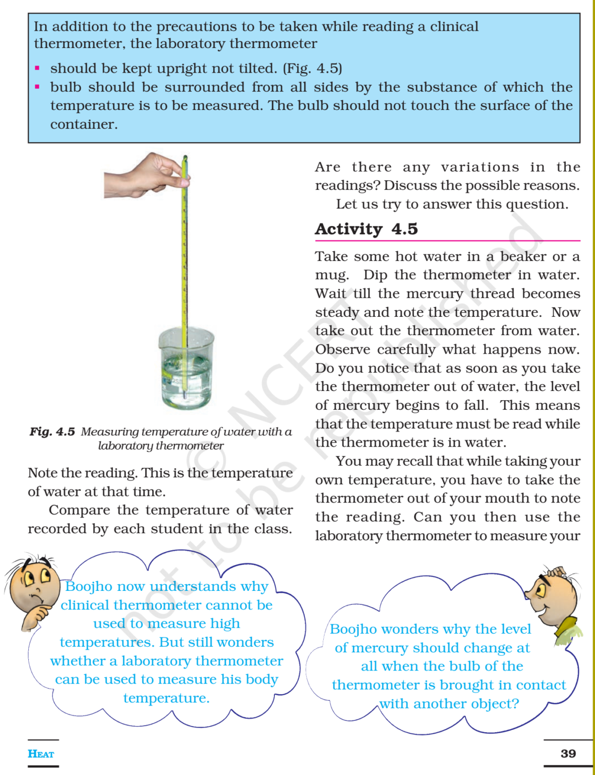 NCERT Books For Class 7 Science Heat