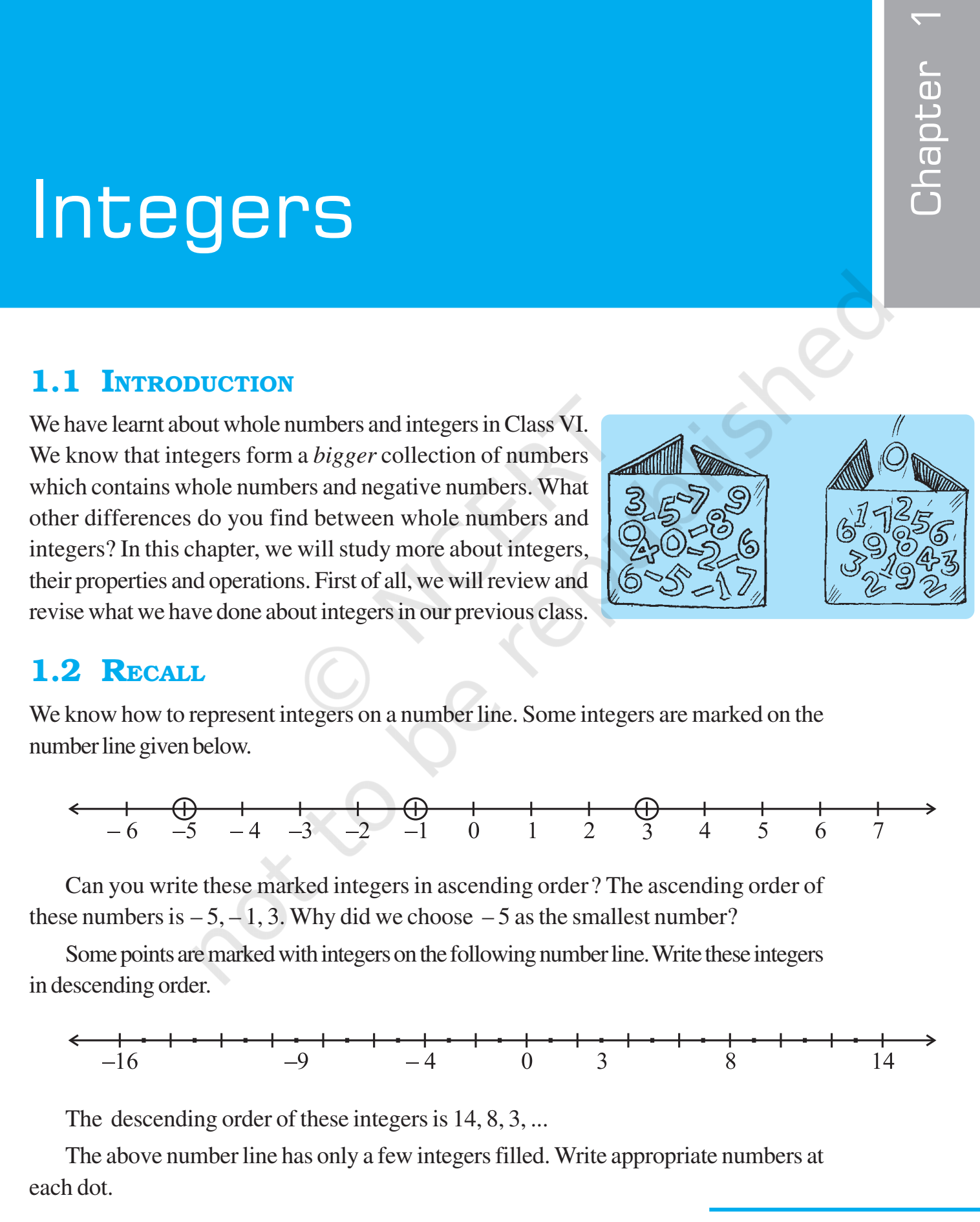 ncert maths class 7 textbook pdf integers