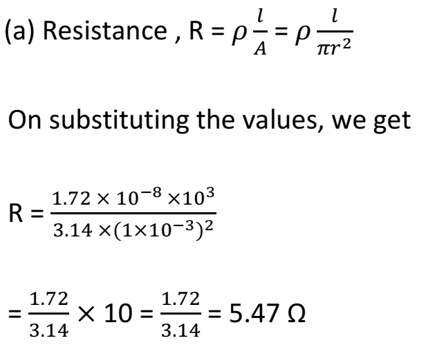 Electricity For Class 10 Physics Important Questions and Answers