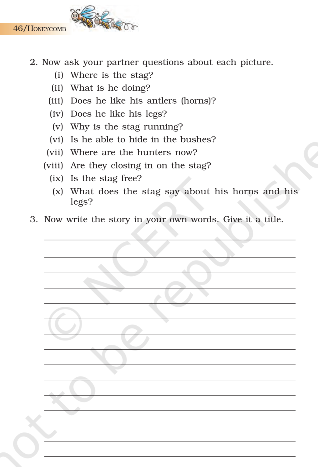 class 7 english book chapter 3 question answer