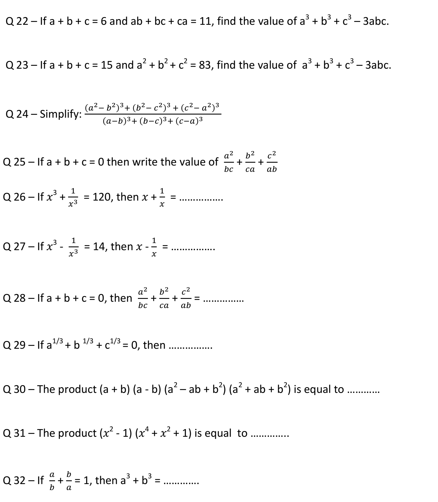 algebraic-identities-for-class-9-important-question