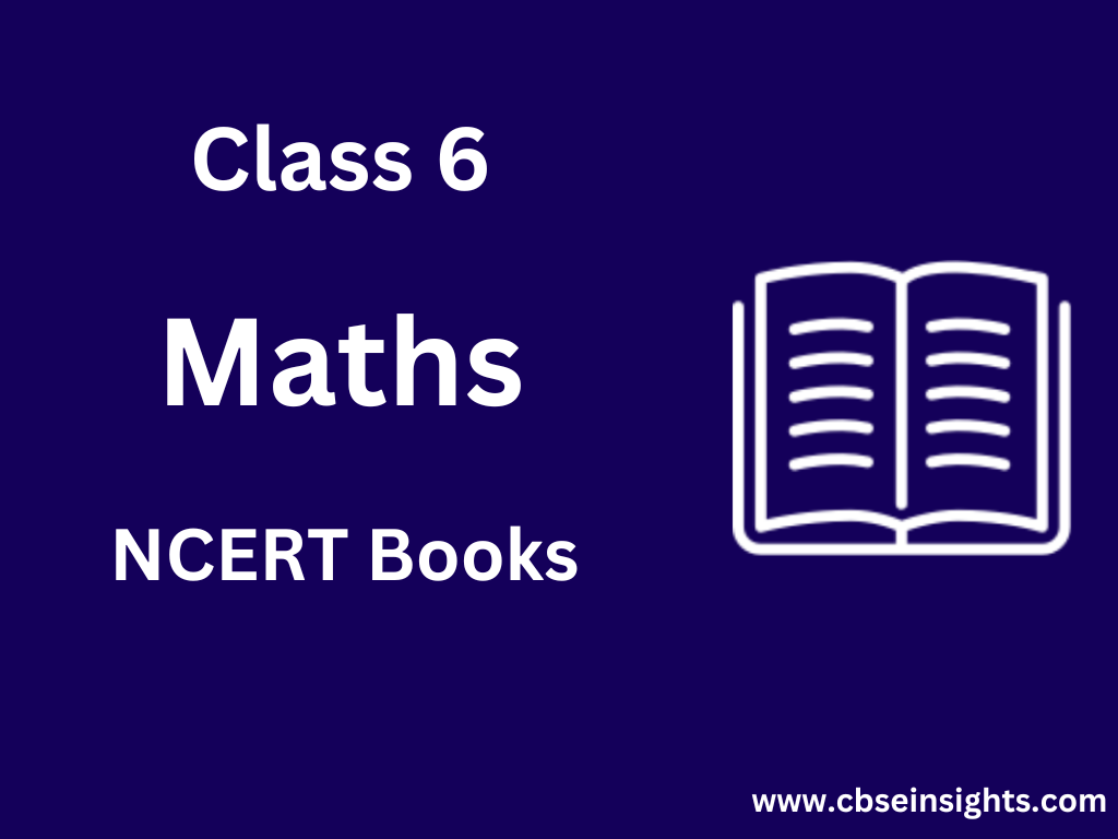 Class 6 NCERT Maths Books