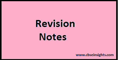 CBSE Class 7 Revision Notes
